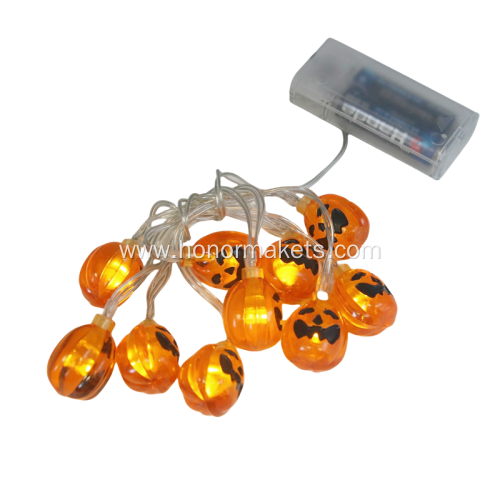 Pumpkin LED String Lights